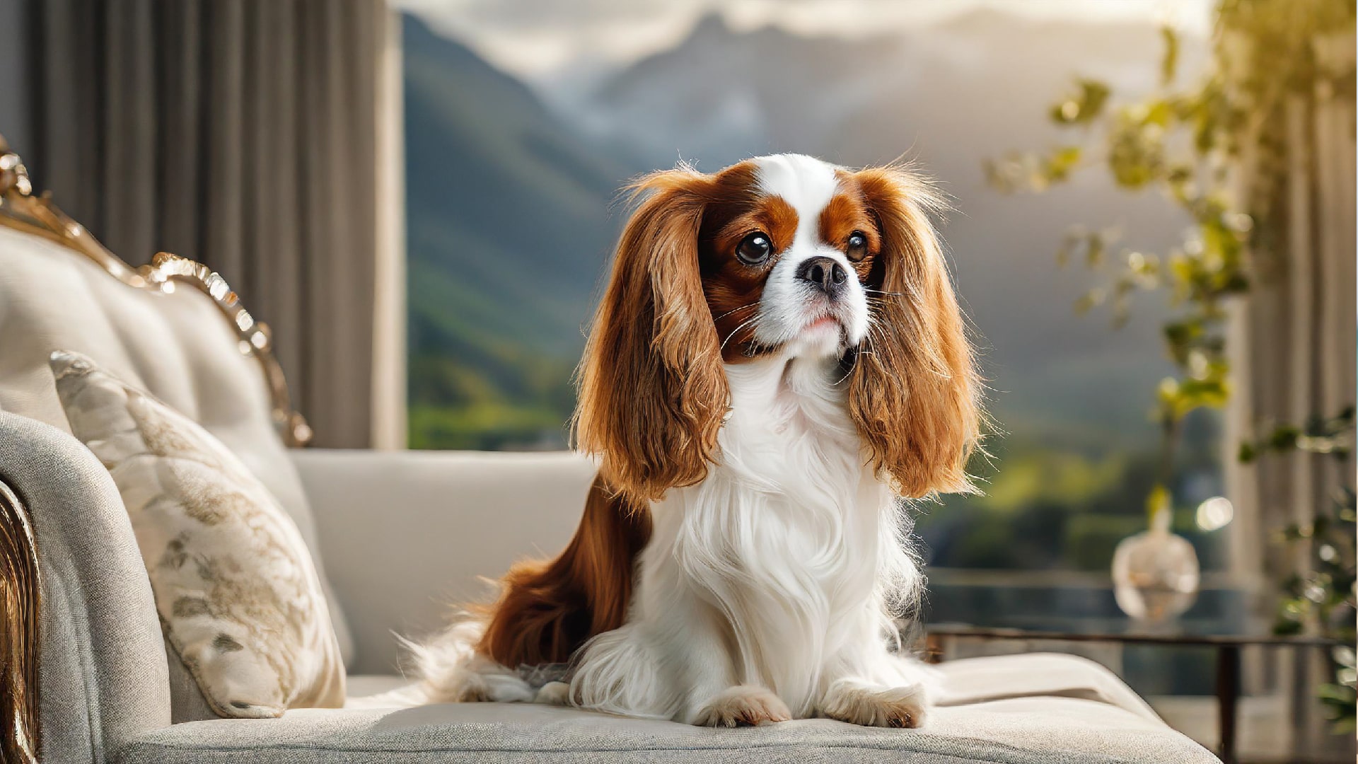 کاوالیر کینگ چارلز اسپانیل (Cavalier King Charles Spaniel) کوچکترین سگ دنیا